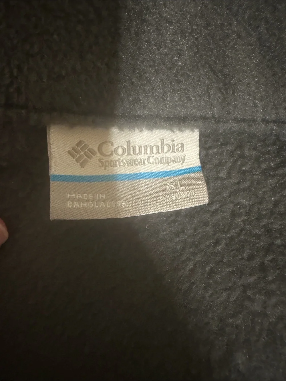 Columbia Two-Tone Grey Fleece Jacket
